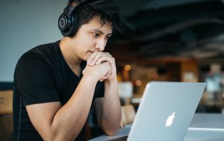 music and headphones for productivity