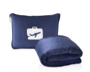 2 in 1 travel pillow blanket combo