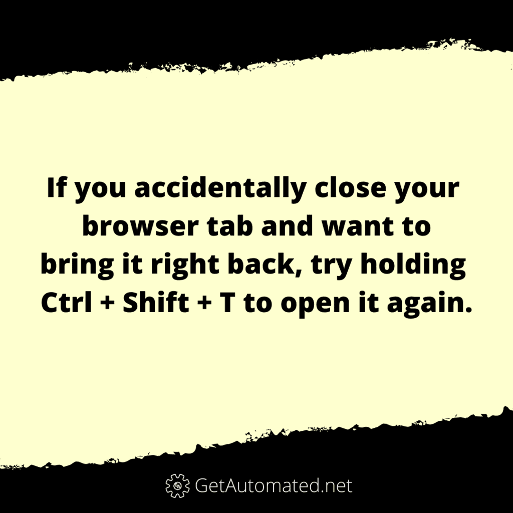 reopen closed tab life hack