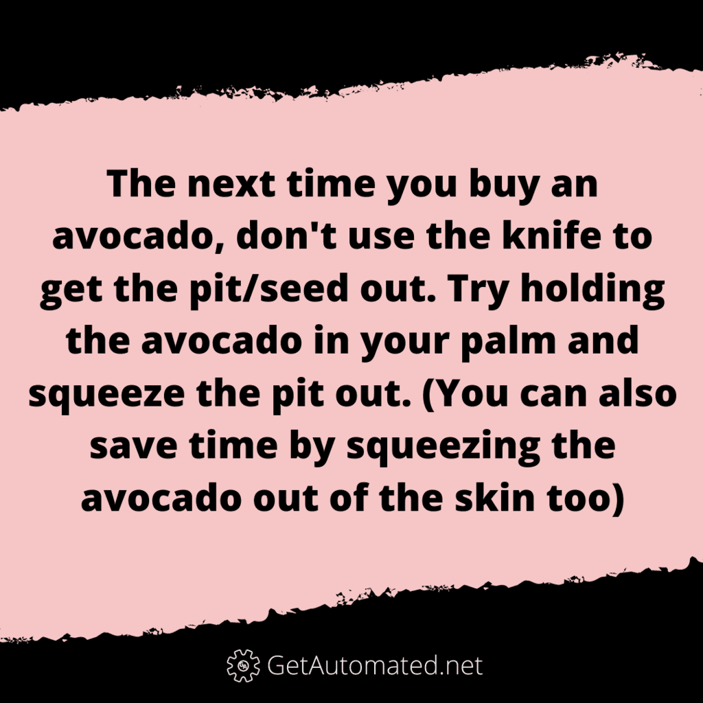 Avocado Life Hack